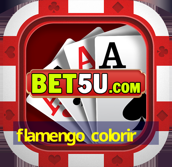 flamengo colorir